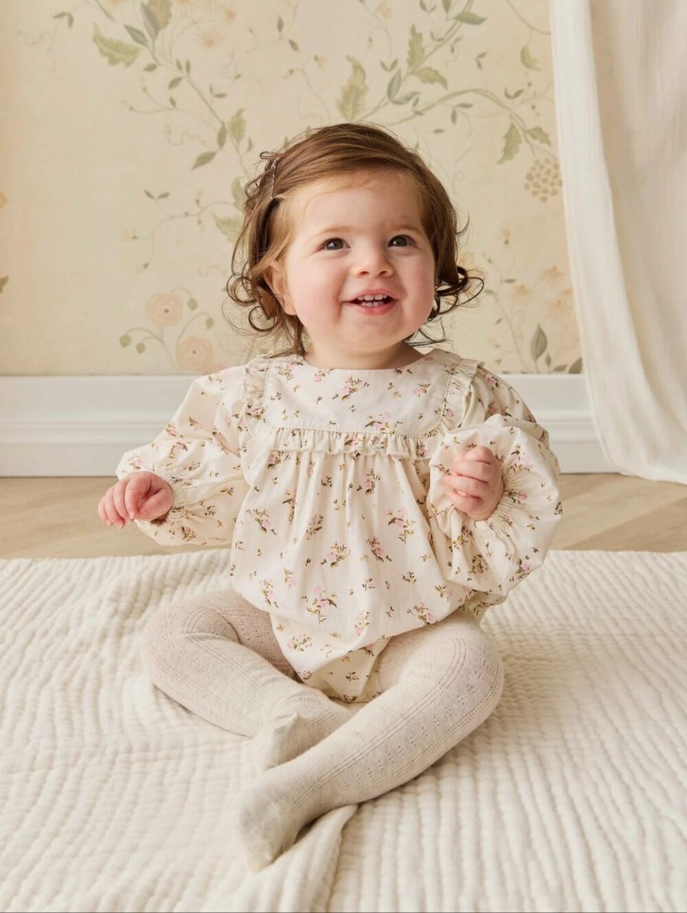 IN SEARCH OF | Jamie Kay 0-3m Magnolia Tights — Oatmeal Marle
